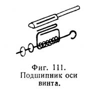 Фиг. 111. Подшипник оси винта