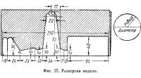 Фиг. 27. Развертка модели