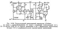 Рис. 14.66. Одноканальный миниатюрный передатчик «Uniton»