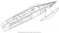 Рис. 188. Сборочный чертеж модели с двигателем 2,5 см3
