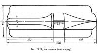 Рис. 19. Кузов модели (вид сверху)