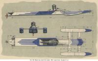 Рис. 193. Общий вид скоростной модели ЛКИ с двигателем 10 см3
