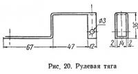 Рис. 20. Рулевая тяга