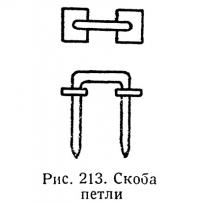 Рис. 213. Скоба петли