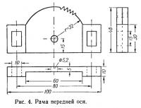 Рис. 4. Рама передней оси