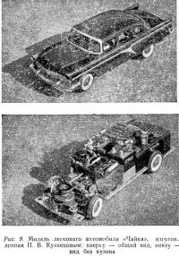 Рис. 9. Модель легкового автомобиля «Чайка»