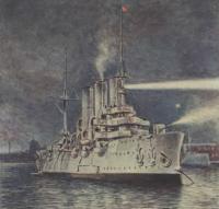 Рисунок крейсера «Аврора»