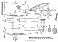 Фиг. 176. Детали модели самолета Як