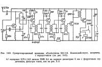 Рис. 14.8. Супер гетеродинный приемник «Controlaire» SH-112