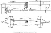 Рис. 159. Подводная лодка «Северянка». Детали носовой и кормовой оконечностей модели