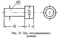 Рис. 17. Ось направляющего ролика