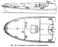 Рис. 39. Буксирное устройство буксировщика