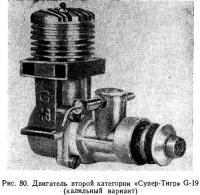 Рис. 80. Двигатель второй категории «Супер-Тигр» G-19