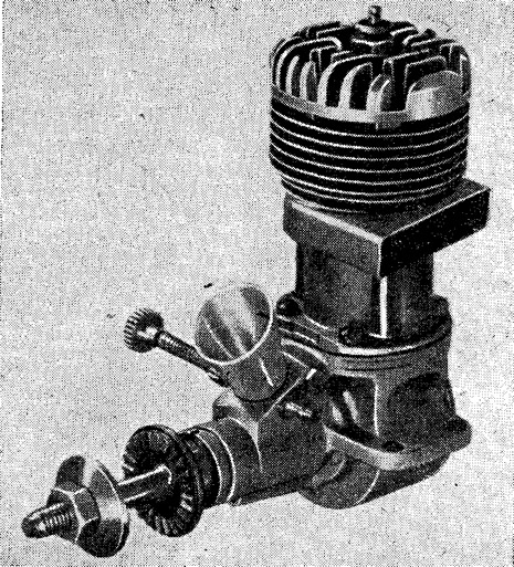 Рис. 88. Двигатель третьей категории МКС-05ф (калильный вариант)